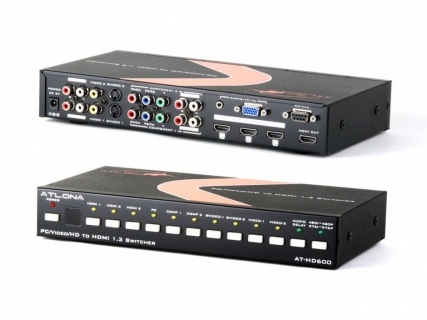 Коммутатор сигналов от разных источников в HDMI Atlona AT-HD600 - фото №2